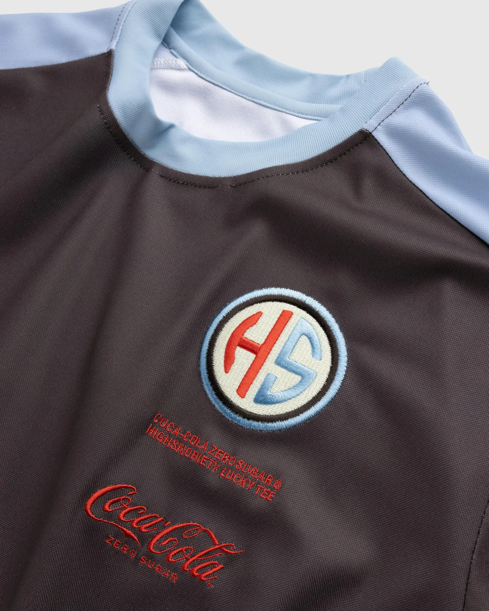 Clearance Highsnobiety Football Tee /Blue brown
