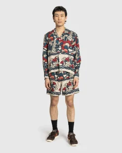 Fashion Bode Garden Lattice Shorts Ecru/Multi ecrumulti