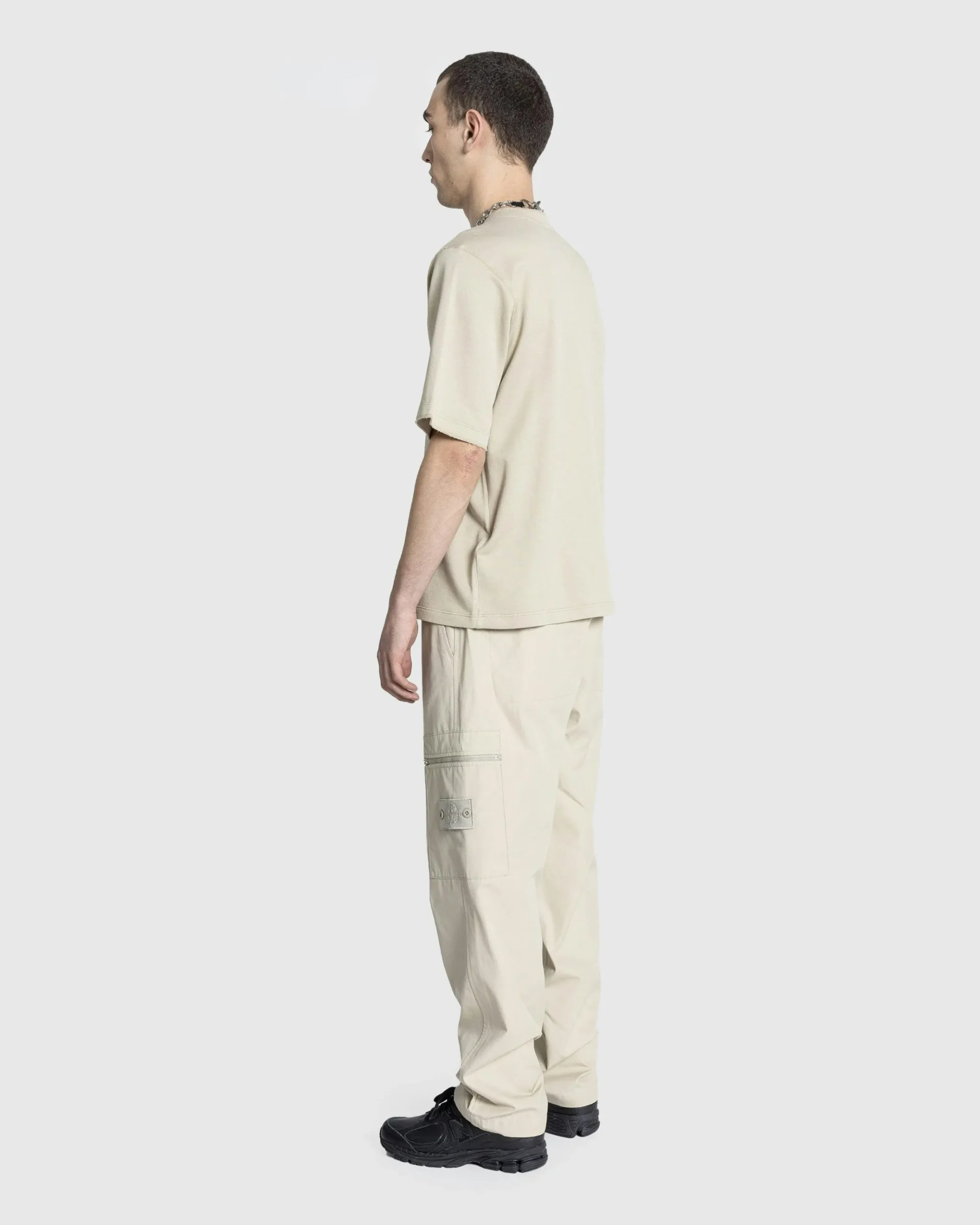 Discount Stone Island Ghost Piece Pants beige