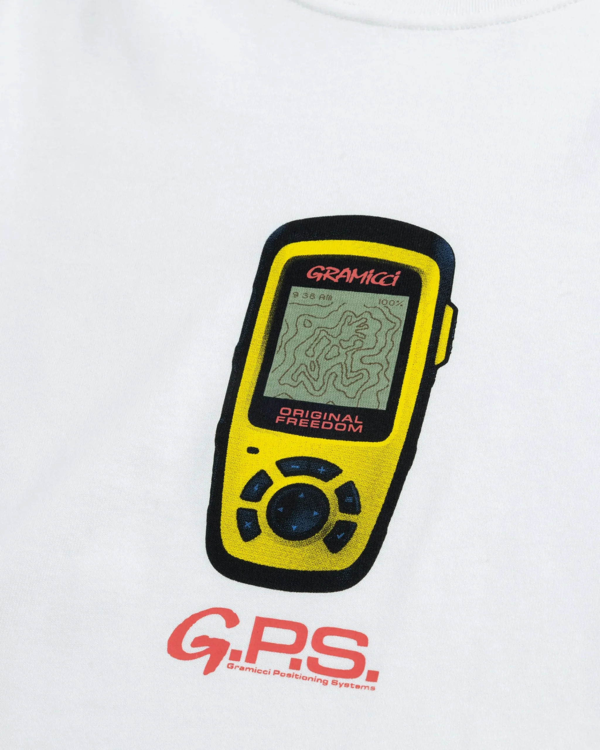 Fashion Gramicci GPS L/S Tee white