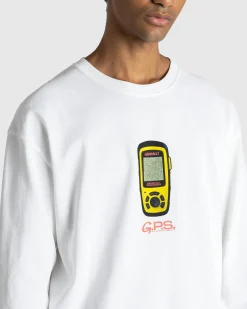 Fashion Gramicci GPS L/S Tee white