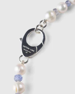 New Hatton Labs Gradient Crystal Pearl Chain silver/white