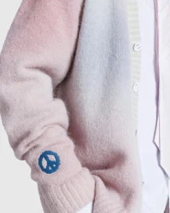 Hot Highsnobiety Gradient Knit Cardigan multi