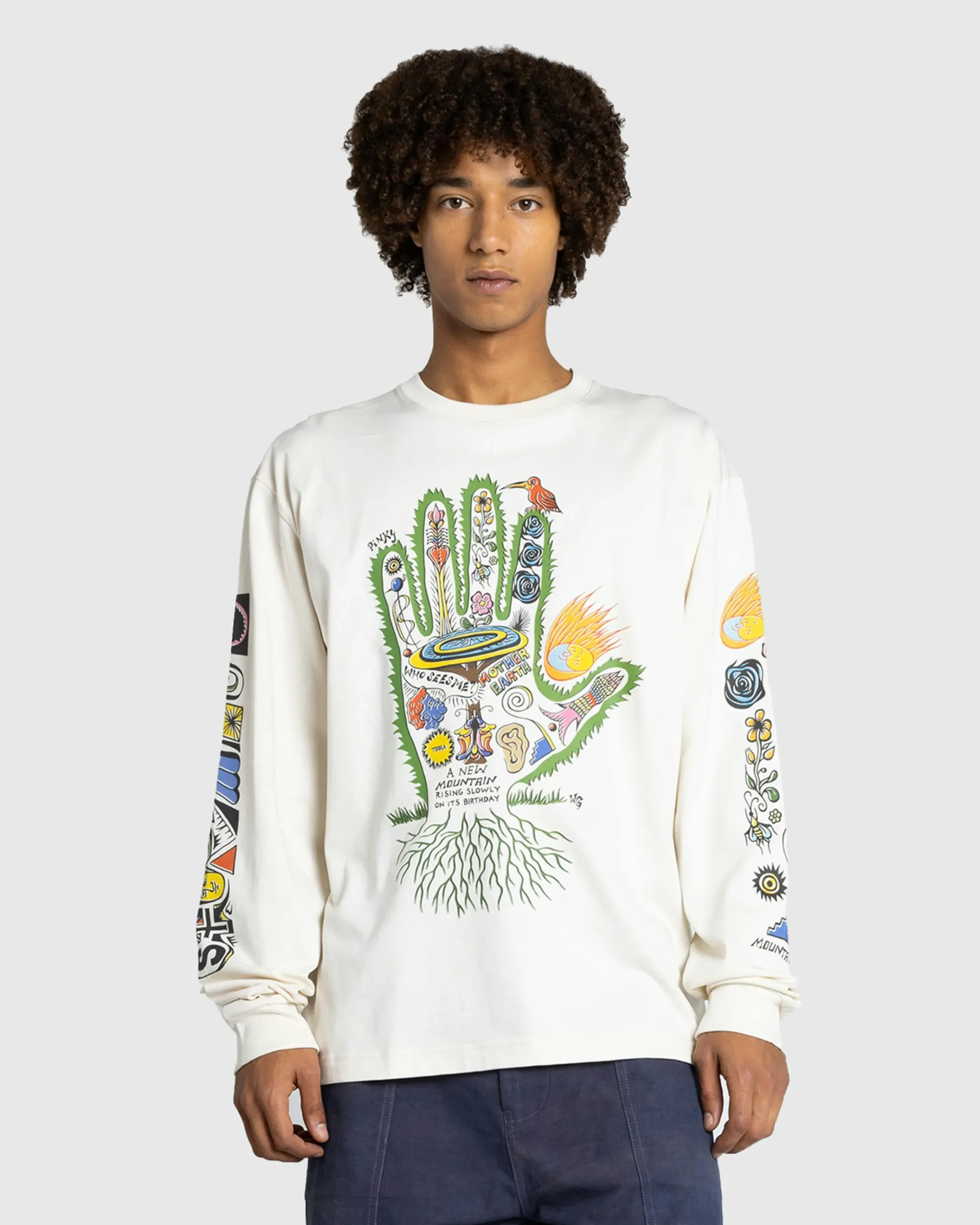 Cheap Story mfg. Grateful Tee LS Story Hand storyhand