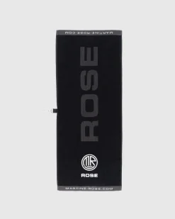 Shop Martine Rose Gym Towel black