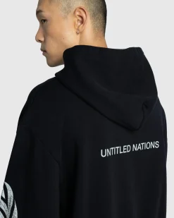 Best Sale GmbH H1 UN Organic Cotton Loopback Hoodie black