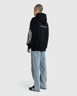 Best Sale GmbH H1 UN Organic Cotton Loopback Hoodie black