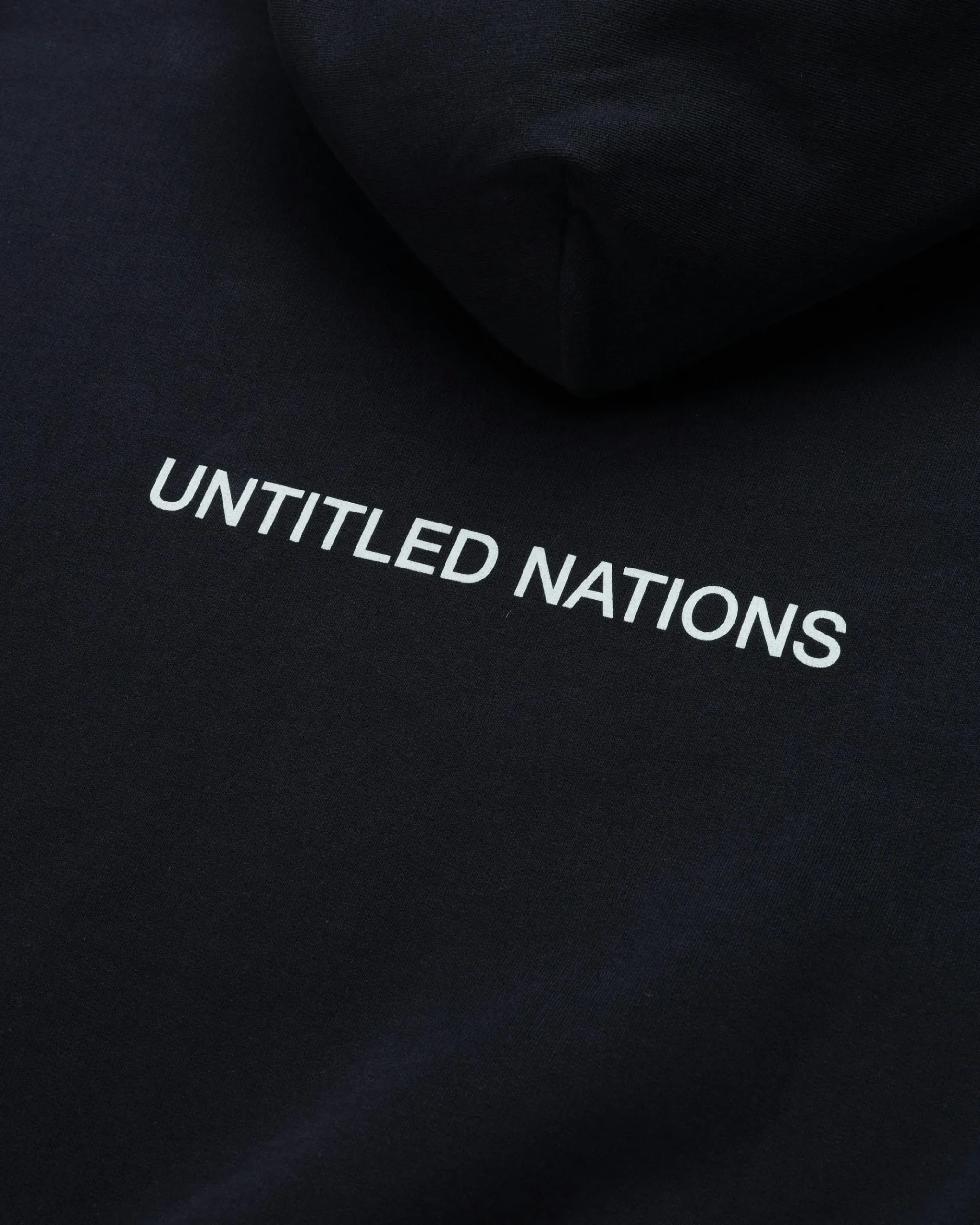 Best Sale GmbH H1 UN Organic Cotton Loopback Hoodie black
