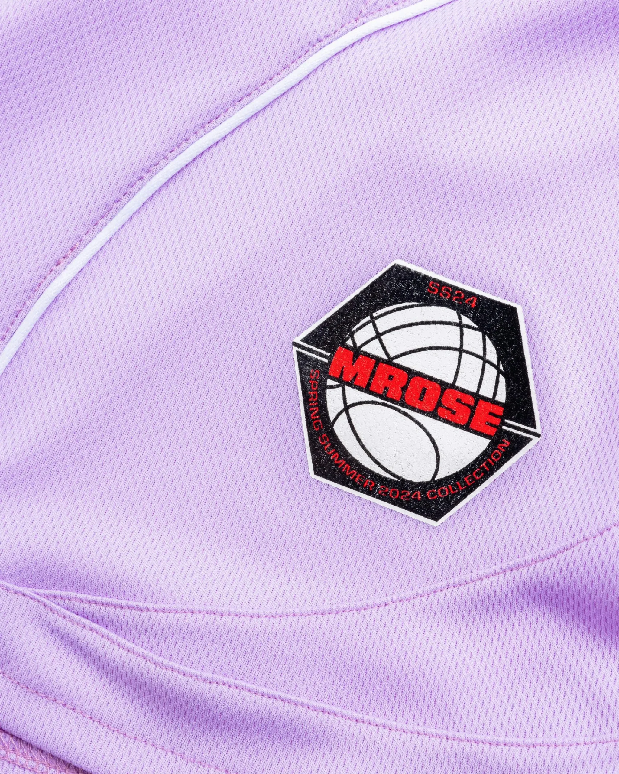 Flash Sale Martine Rose Half And Half Football Short lilac