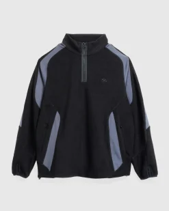 Hot San San Gear Half Zip-Up Fleece black