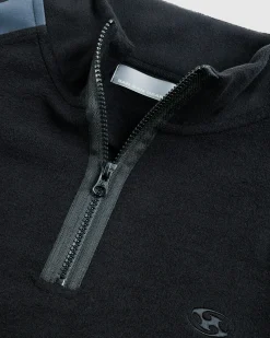 Hot San San Gear Half Zip-Up Fleece black