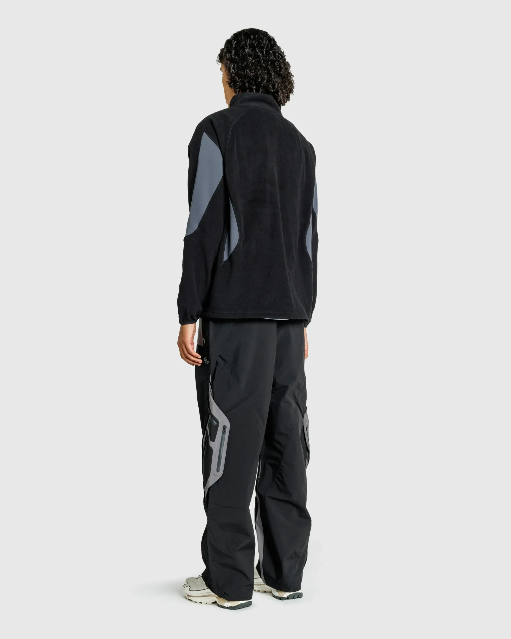 Hot San San Gear Half Zip-Up Fleece black