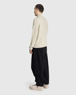 Store Stone Island Half-Zip Cardigan beige