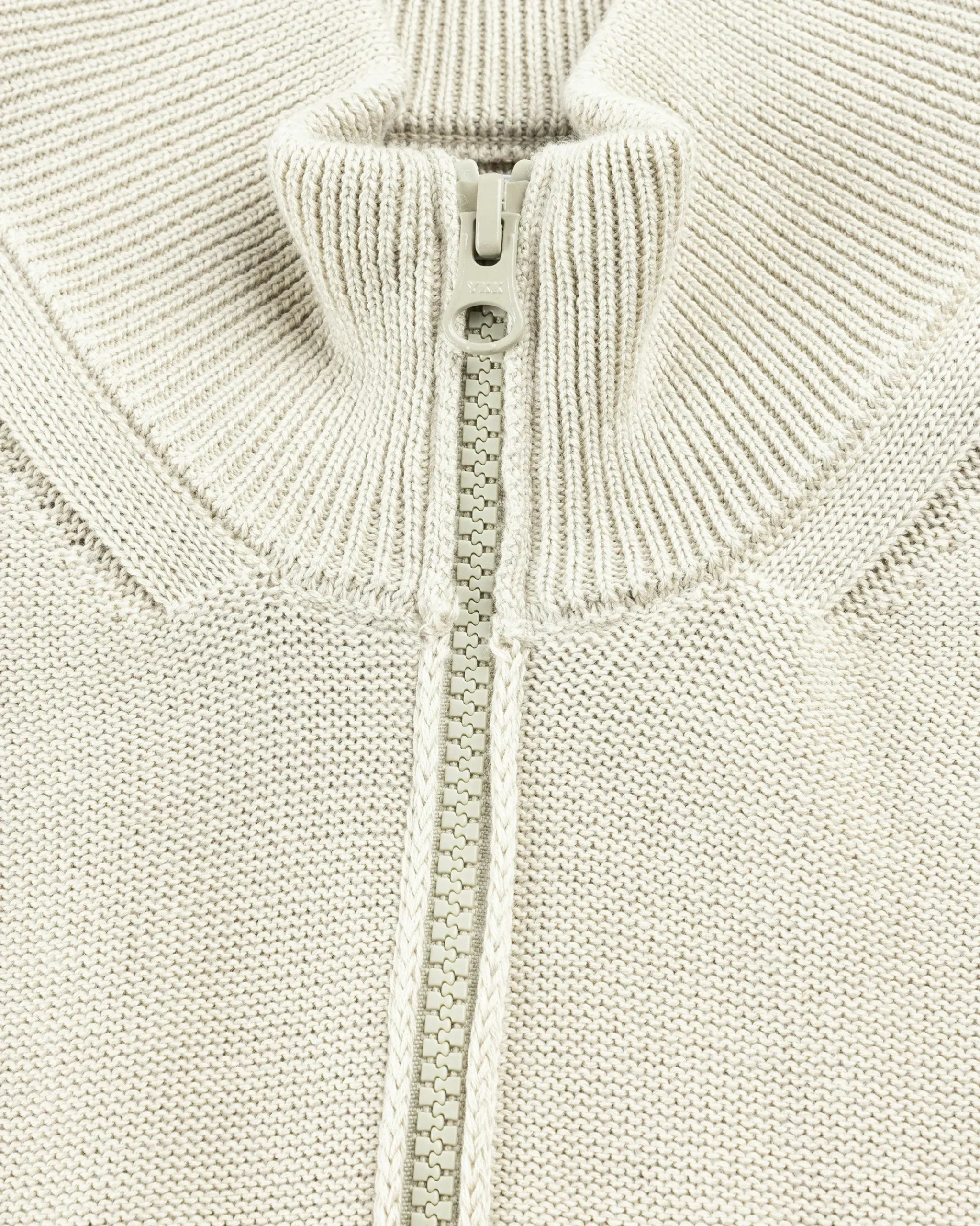 Store Stone Island Half-Zip Cardigan beige