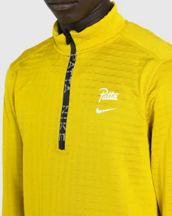 Cheap Nike Half-Zip Long-Sleeve Top Saffron Quartz saffronquartz