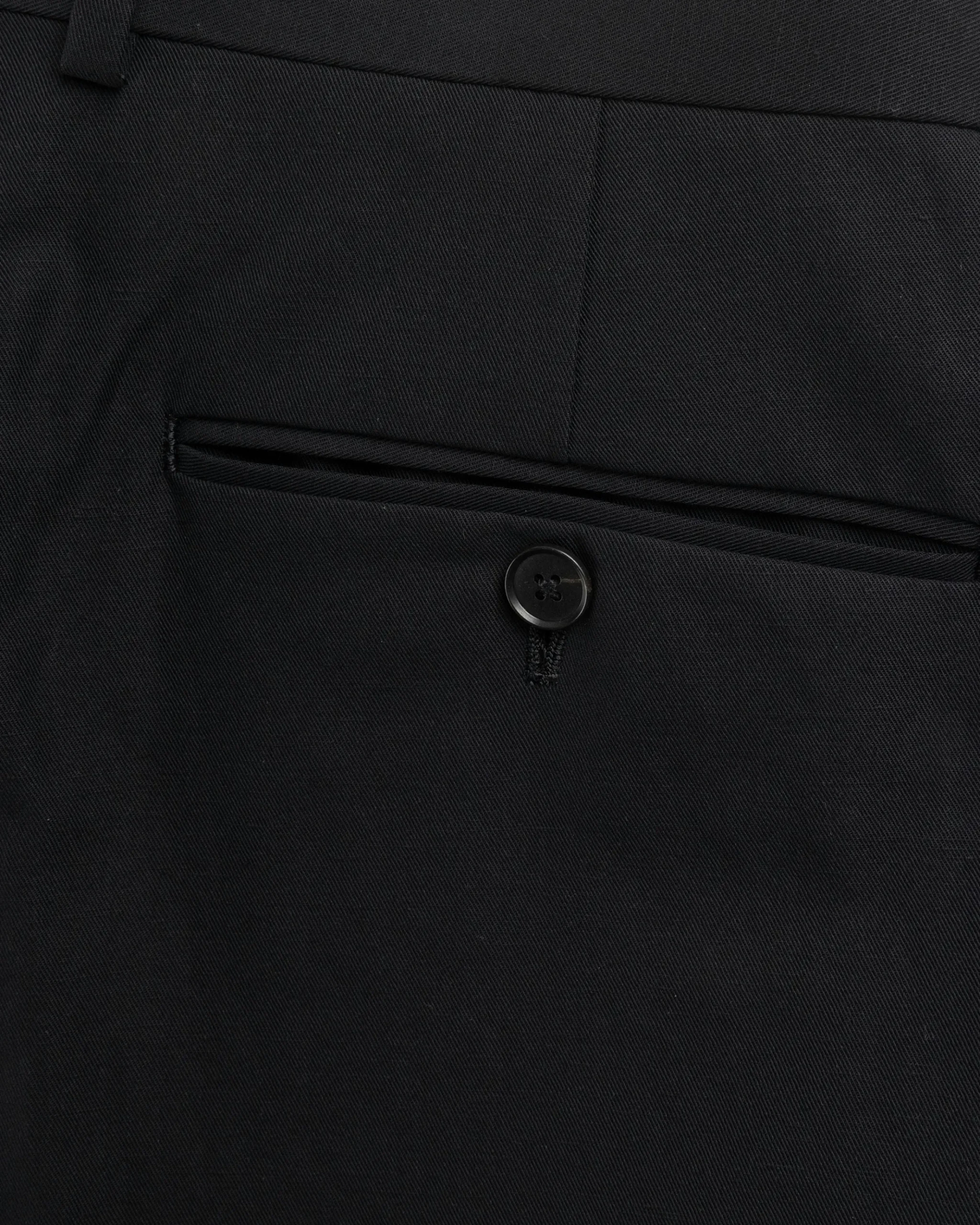 Best Sale Auralee Hard Twist Finx Linen Chino Slacks black
