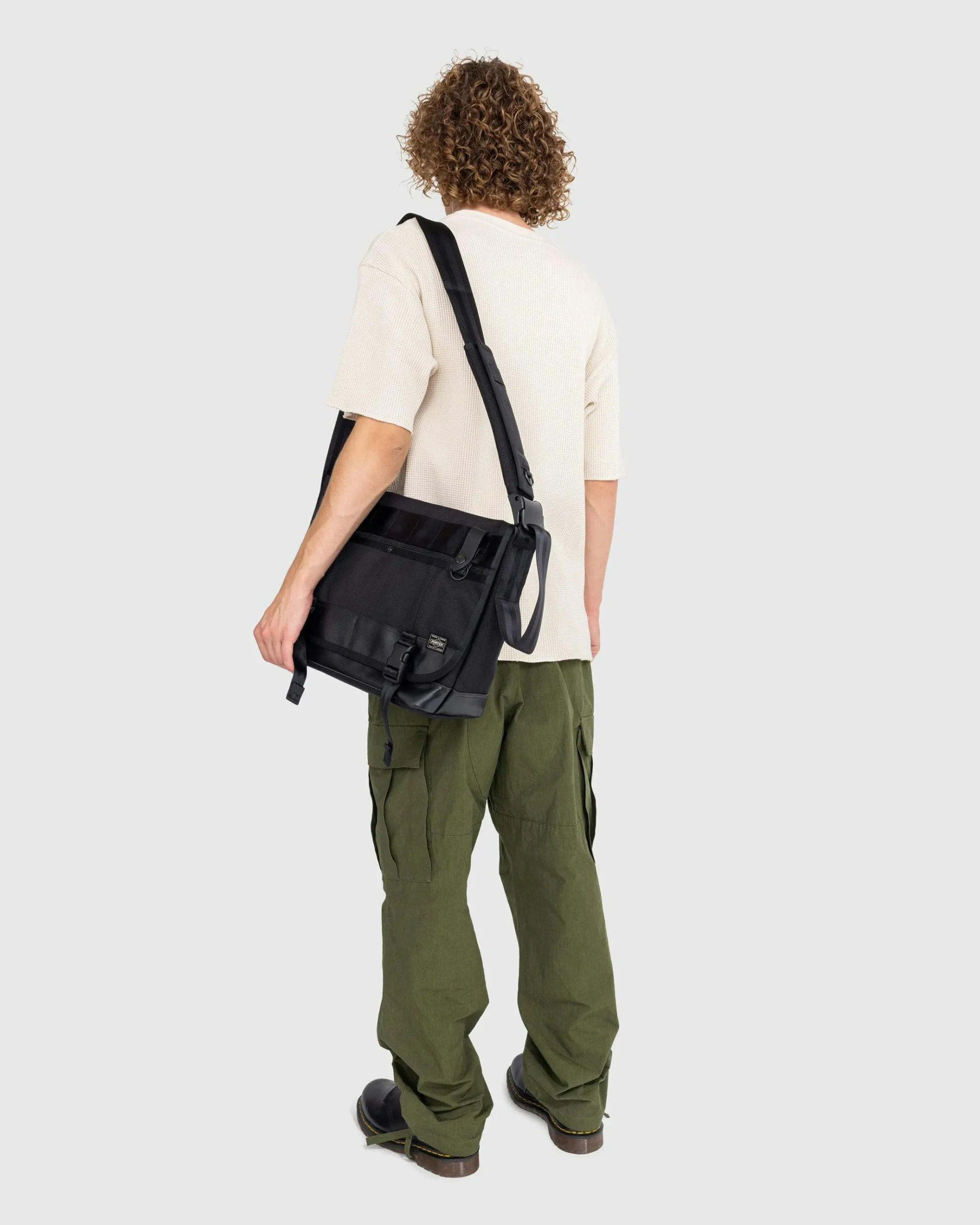 Cheap Porter-Yoshida & Co. Heat Messenger Bag black
