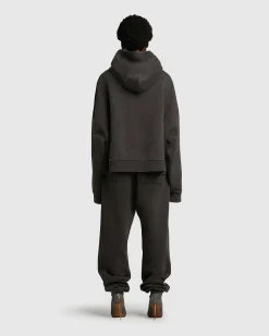 Best Sale Entire Studios Heavy Hood Washed Black grey
