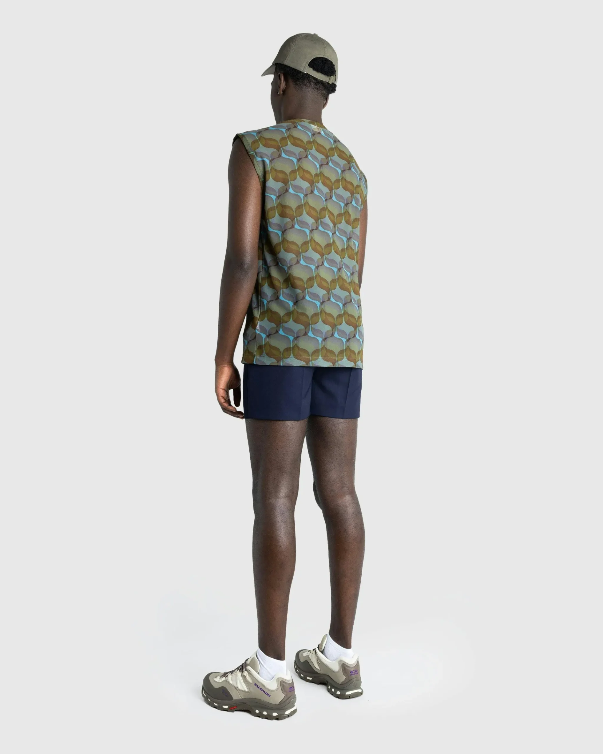 Fashion Dries van Noten Heyzen Shirt /Green dust