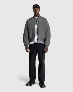 Best Carne Bollente Hidden Pleasures Bomber Jacket Gray grey