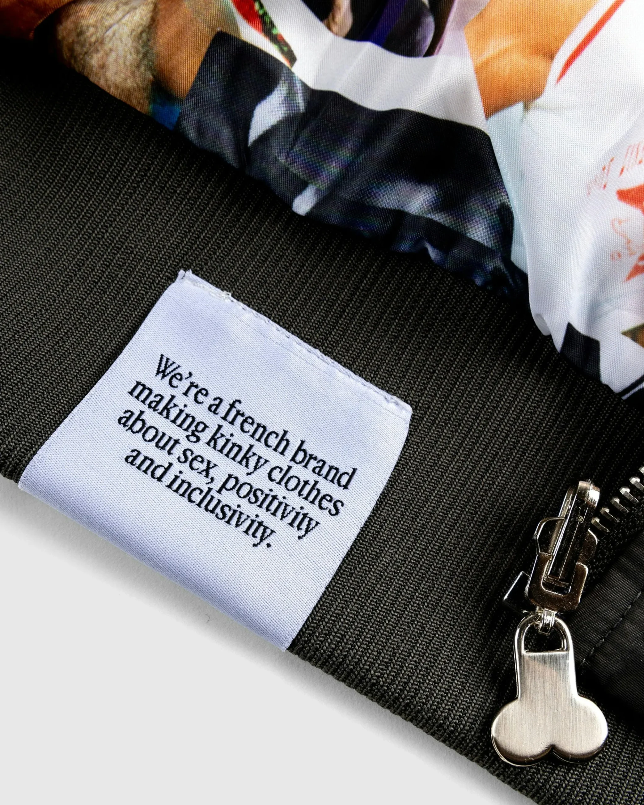 Best Carne Bollente Hidden Pleasures Bomber Jacket Gray grey