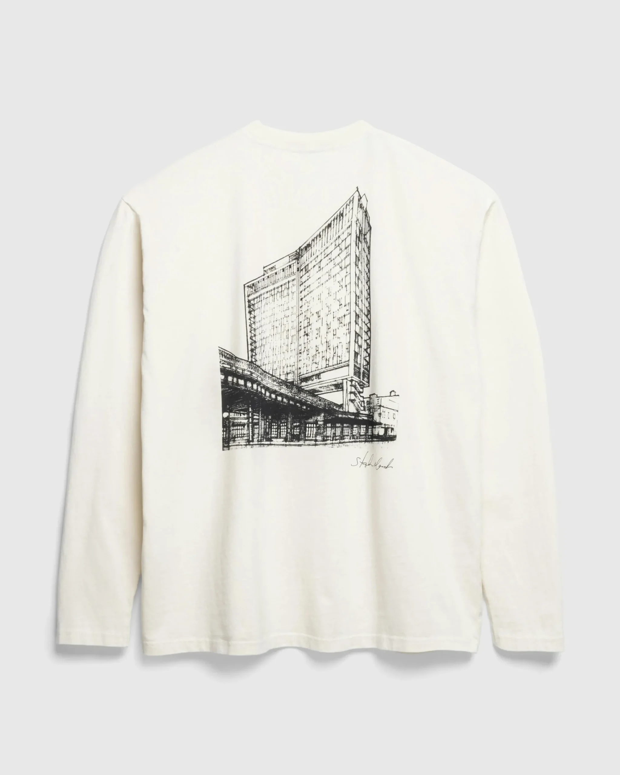 Outlet The Standard High Line Long-Sleeve Off-White offwhite