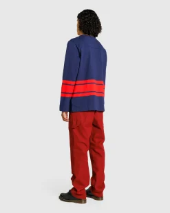Fashion Puma Hockey Jersey Navy/Red pumanavy