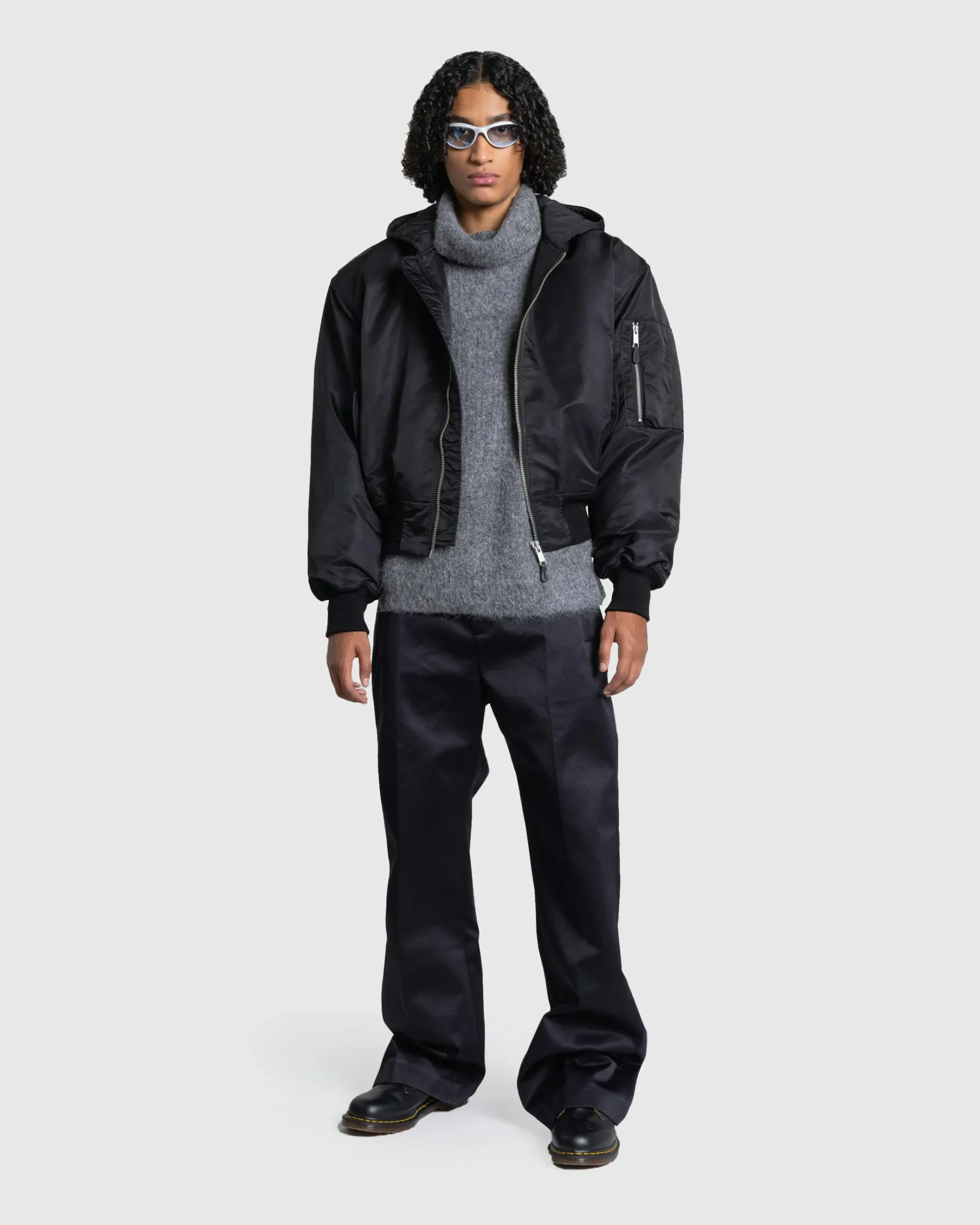 Hot Entire Studios Hooded Broad Bomber oil