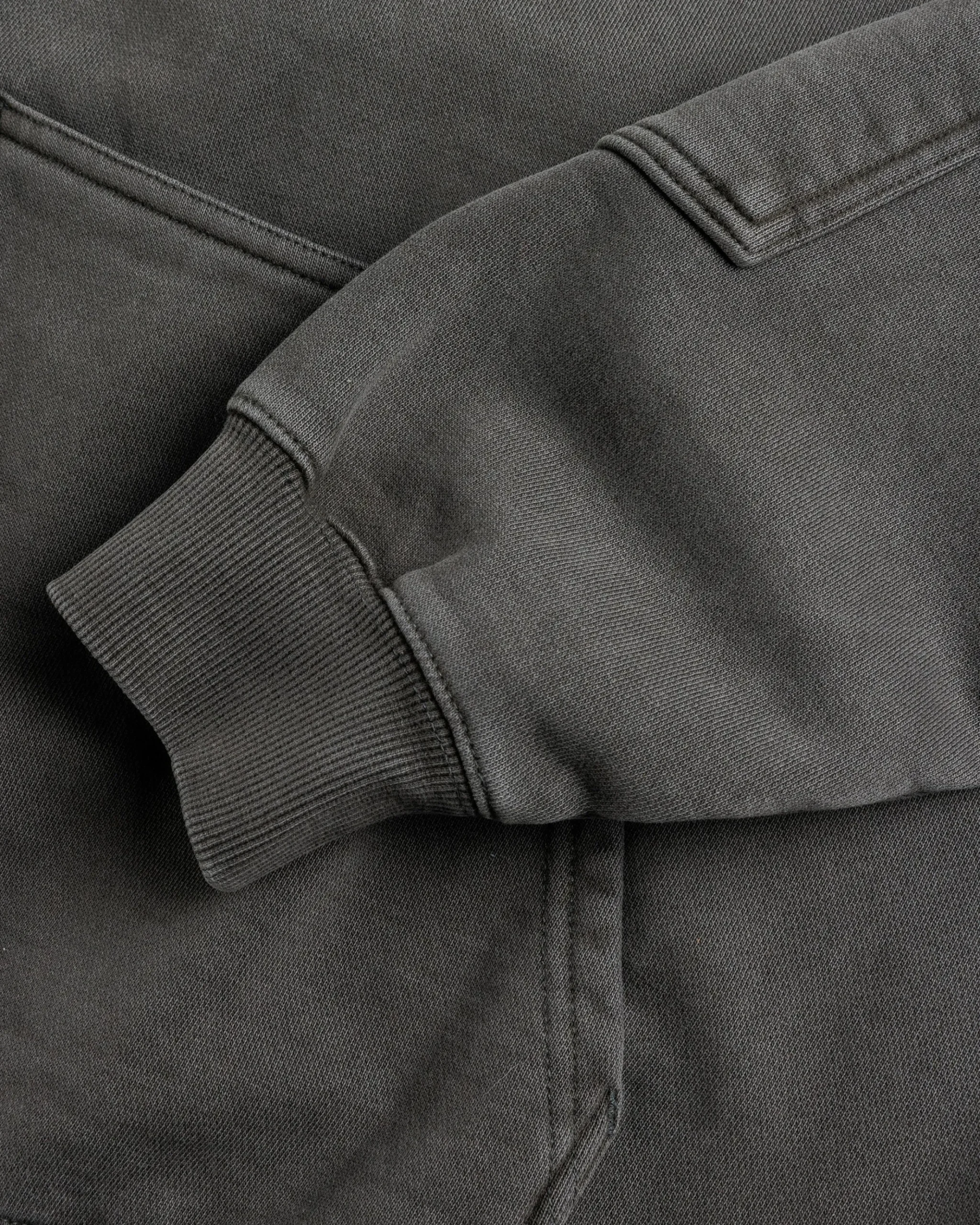 Shop Carhartt WIP Hooded Pigment Dyed Sweat soot