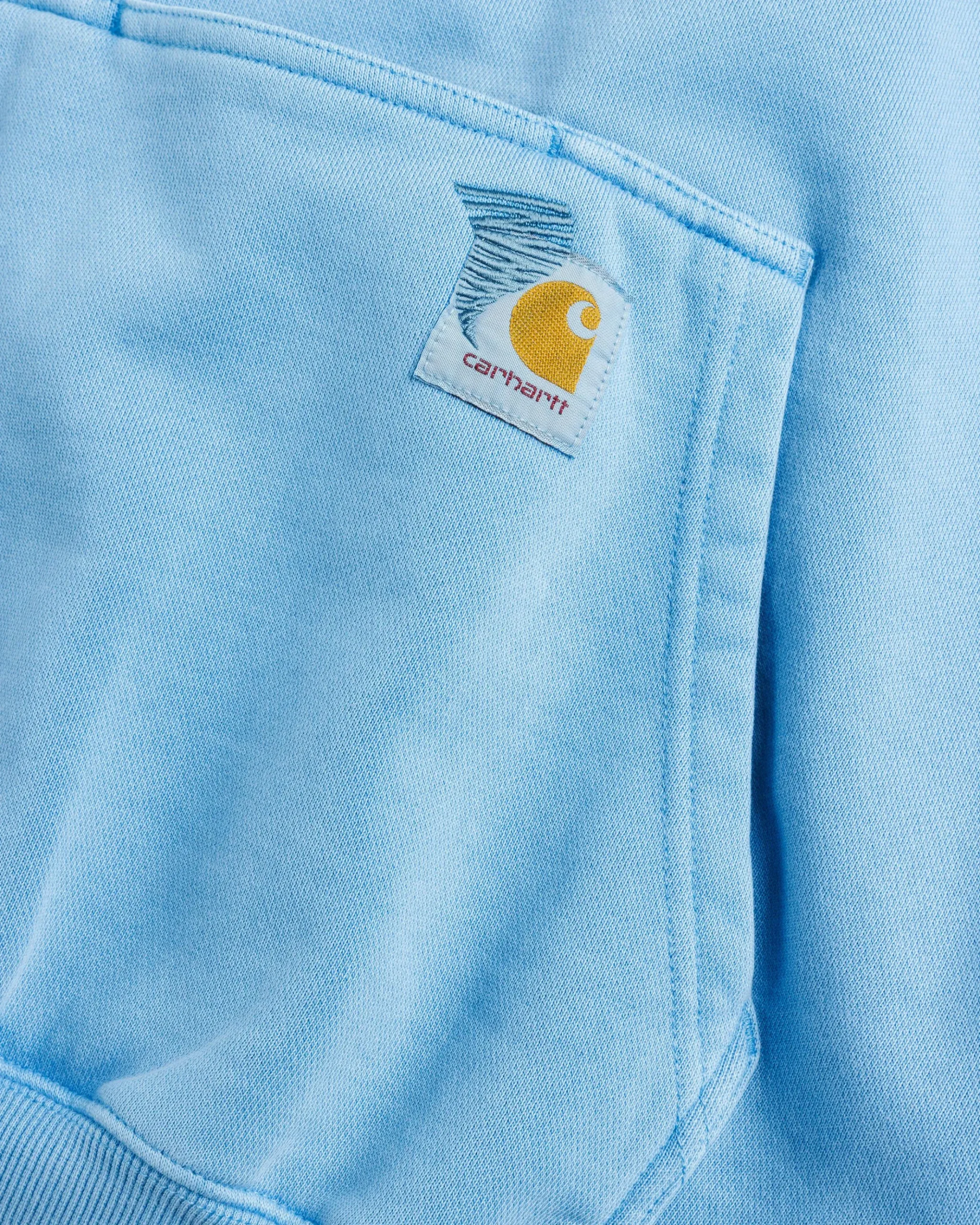 Clearance Carhartt WIP Hooded Pigment Dyed Sweat piscine