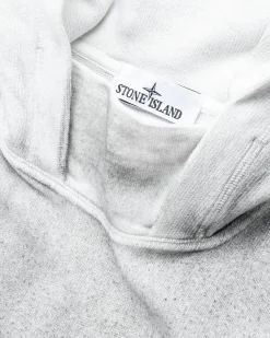 Hot Stone Island Hooded Sweatshirt Lead Grey leadgrey