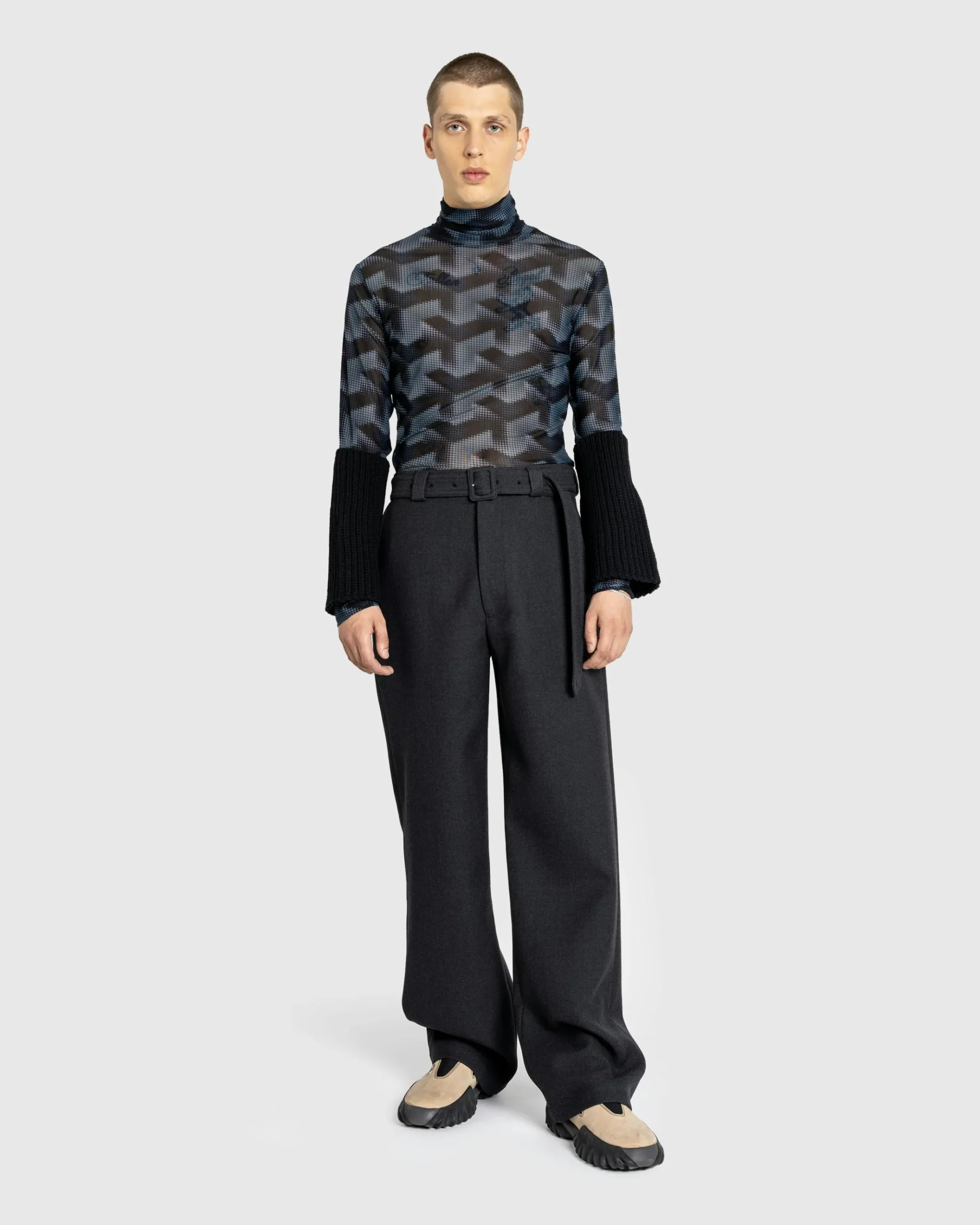Best Dries van Noten Hoyze Turtleneck petrol