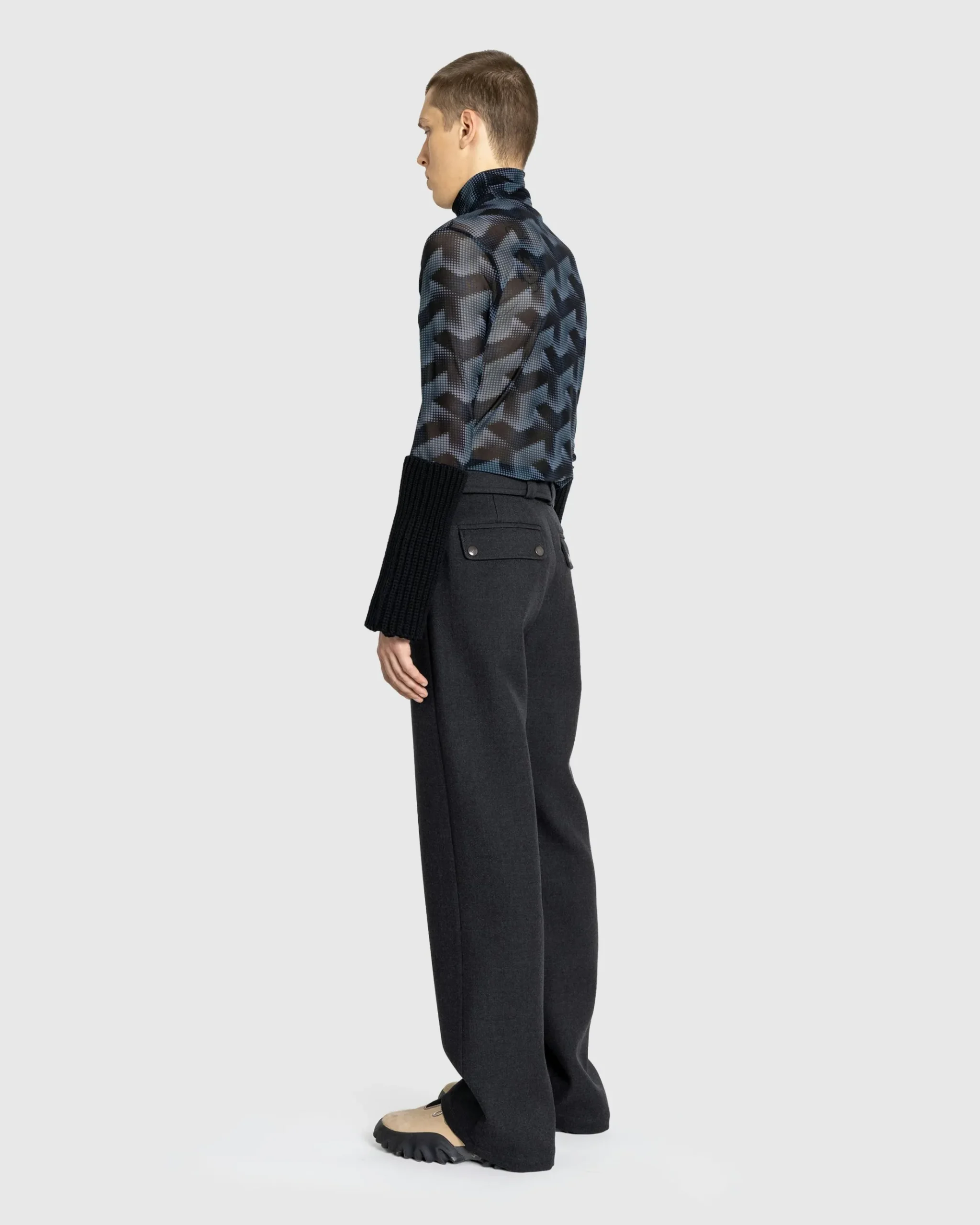 Best Dries van Noten Hoyze Turtleneck petrol