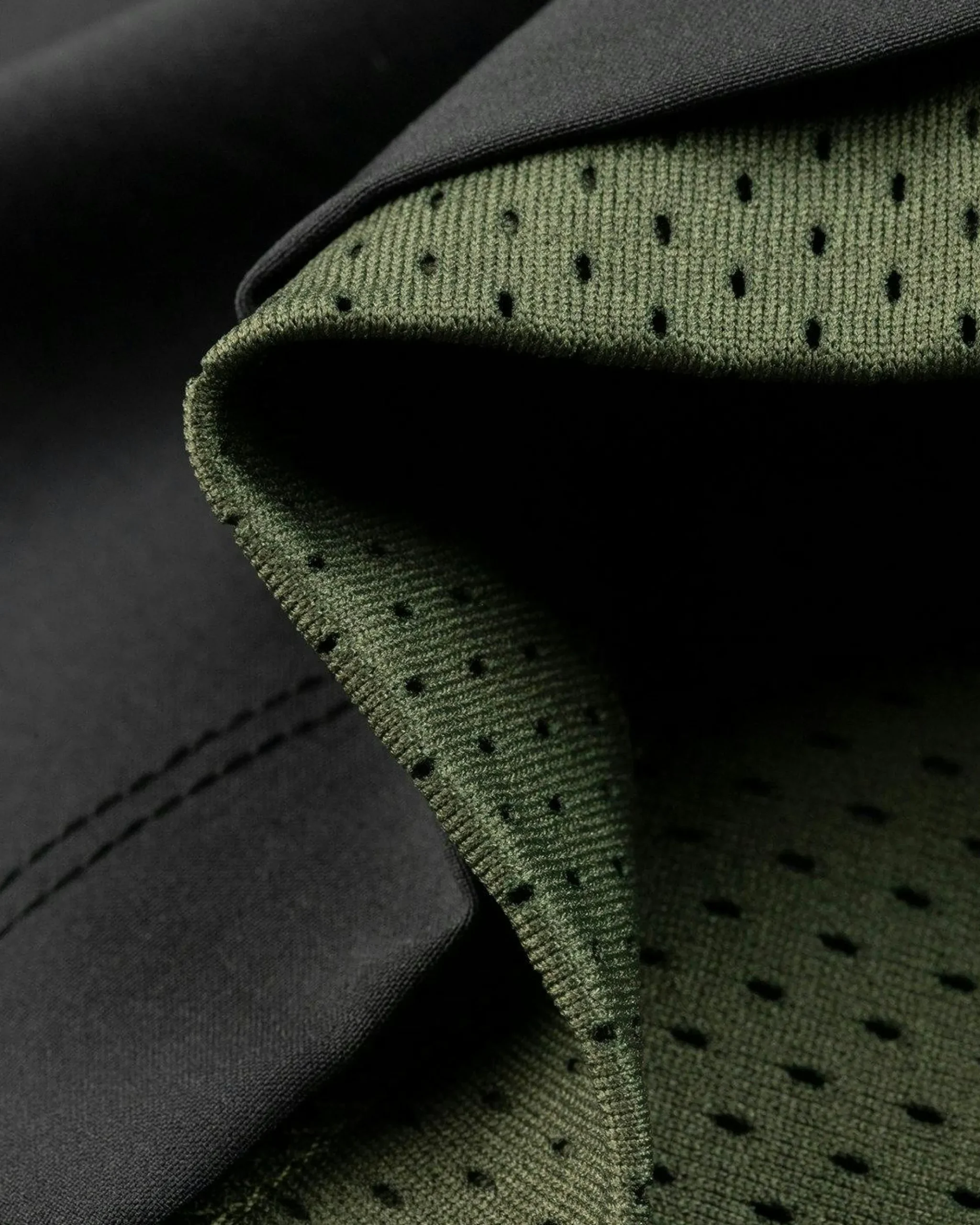 Clearance Highsnobiety HS Sports Reversible Mesh Shorts Black/Khaki green