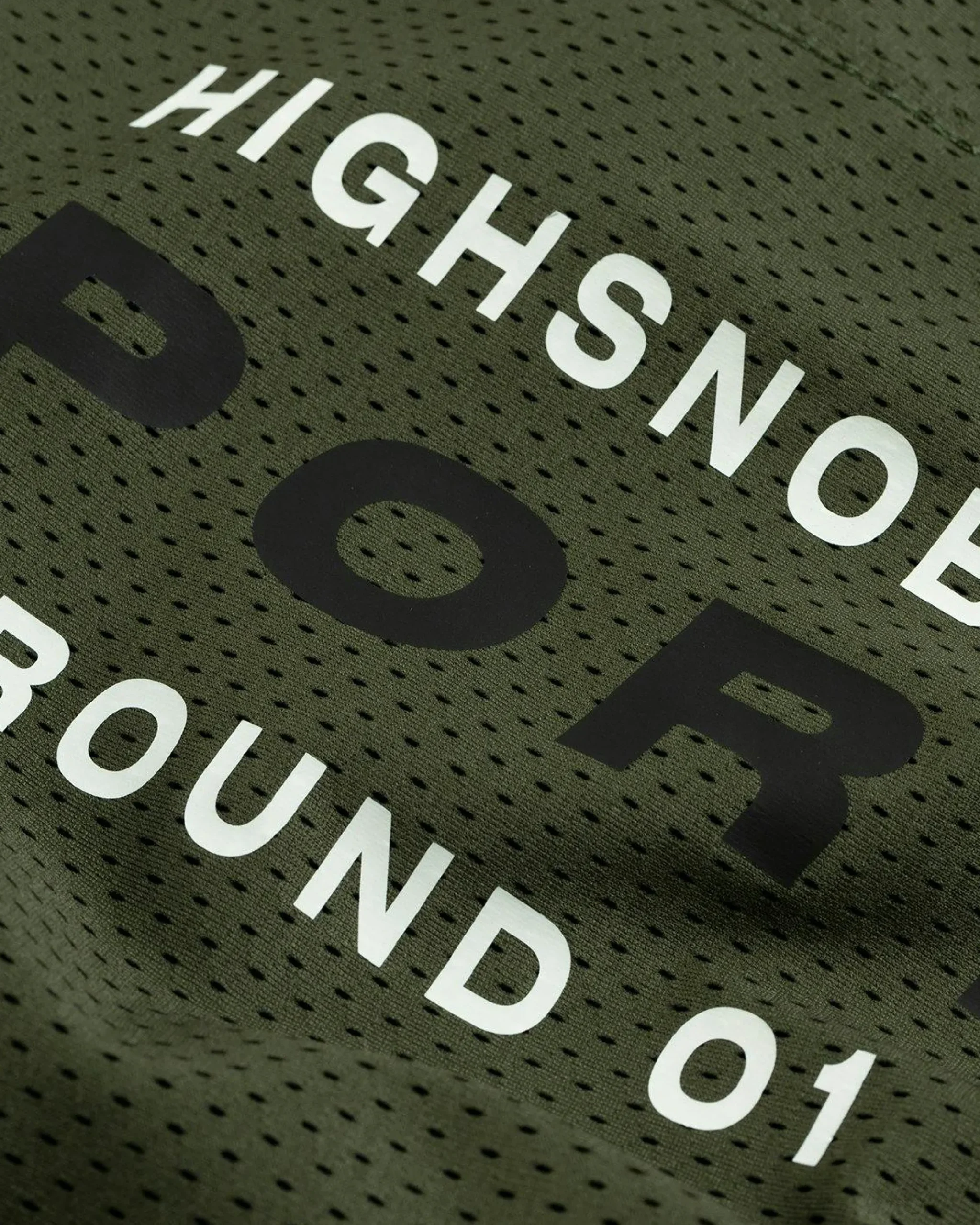 Clearance Highsnobiety HS Sports Reversible Mesh Shorts Black/Khaki green
