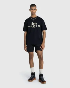 Best Sale Highsnobiety I Love Paris T-Shirt black
