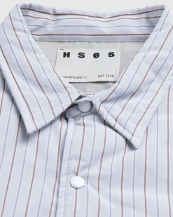 Best Highsnobiety HS05 Insulated Shirt Jacket Striped stripes