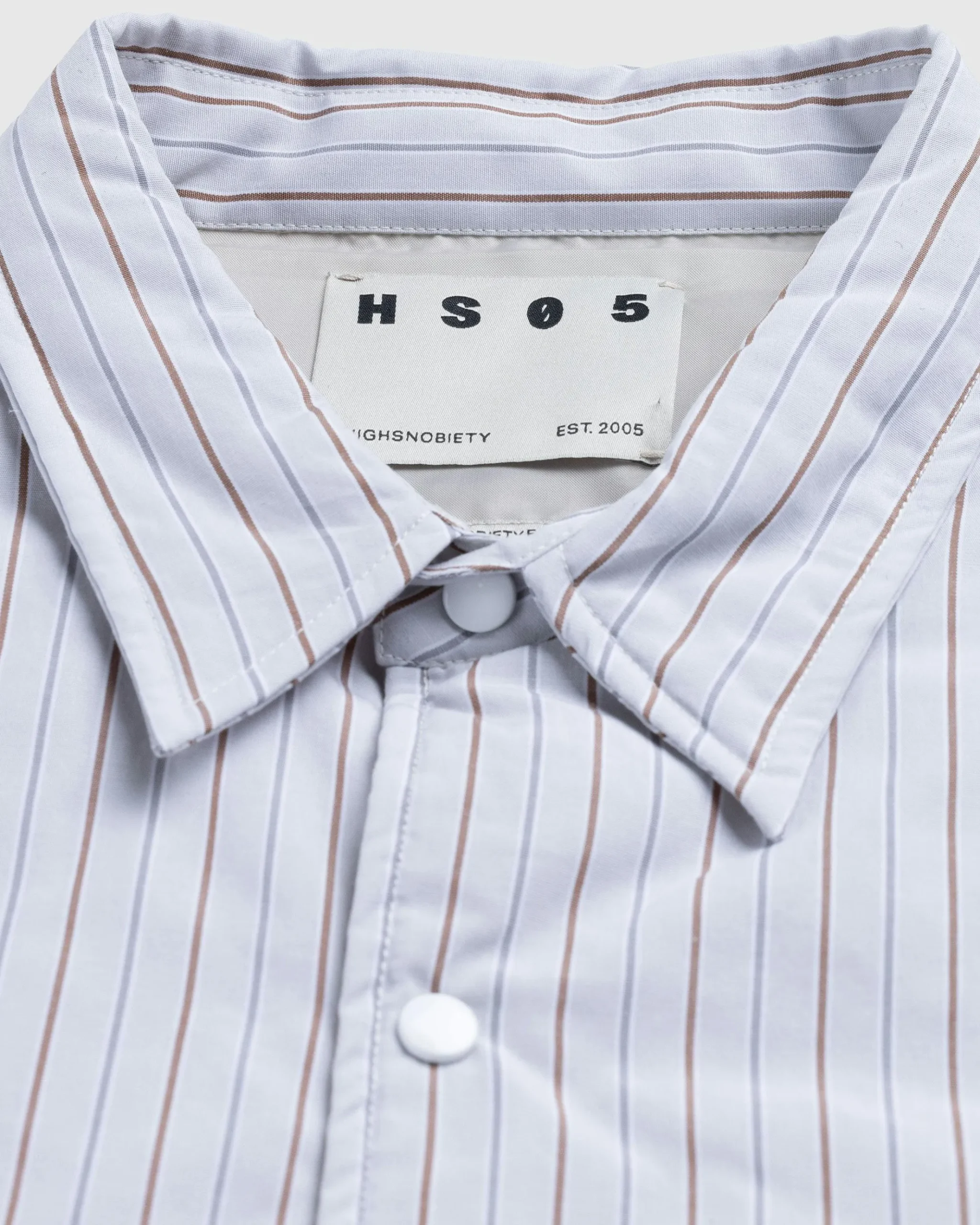 Best Highsnobiety HS05 Insulated Shirt Jacket Striped stripes