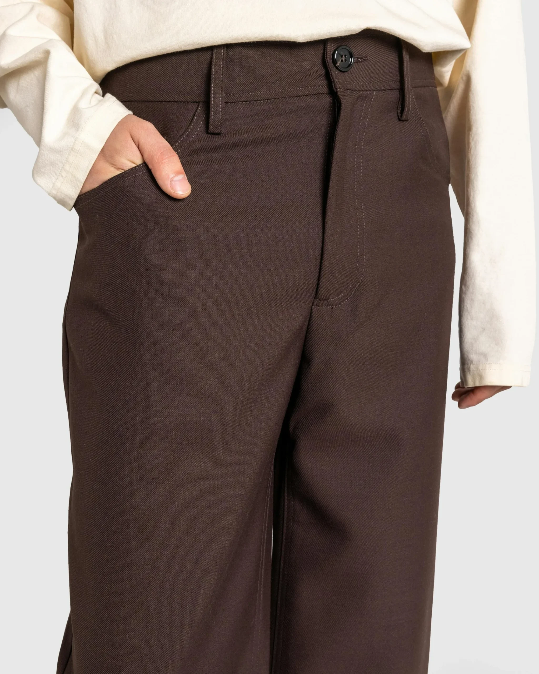 Best Sale Séfr Jiro Trouser Sludge Wool sludgewool