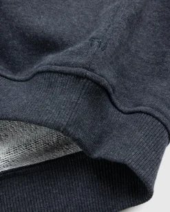 Hot Meta Campania Collective Joseph Jersey Cotton Hoodie Dark Chocolate Melange darkcharcoalmelange