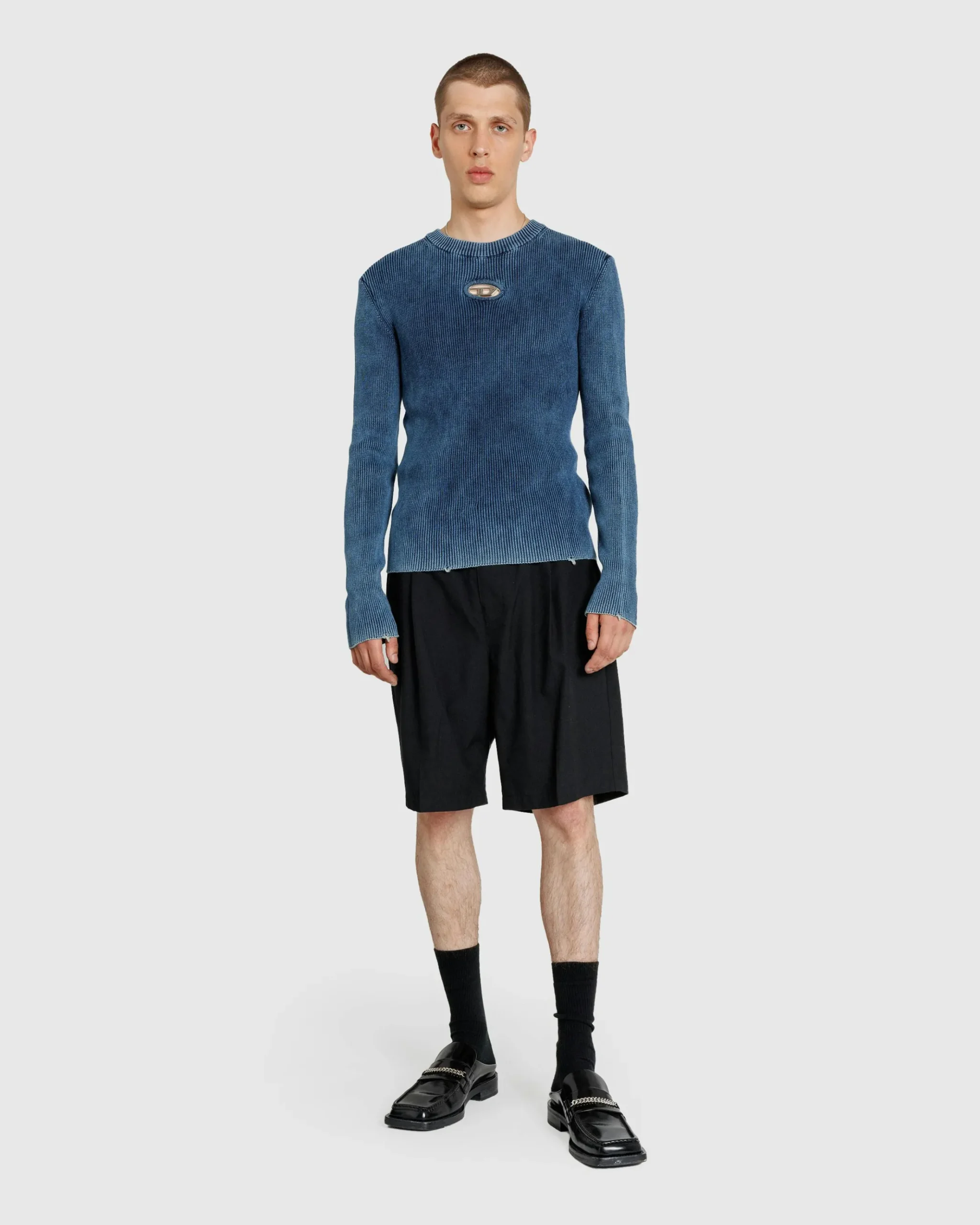 Best Diesel K-Darin-A Knitwear peacoat