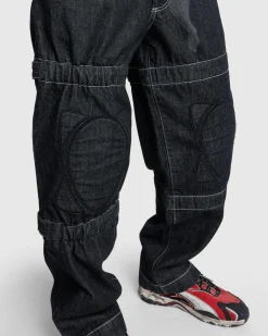 Discount Puma Knee Pad Pants Black/Denim pumablack-denim