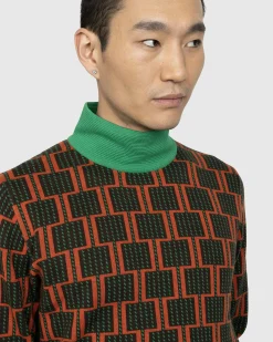 Fashion adidas Knit Turtleneck Multi multicolor