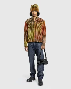 Discount Diesel K-Oakland-Zip Knitwear Scarlet Ibis scarletibis