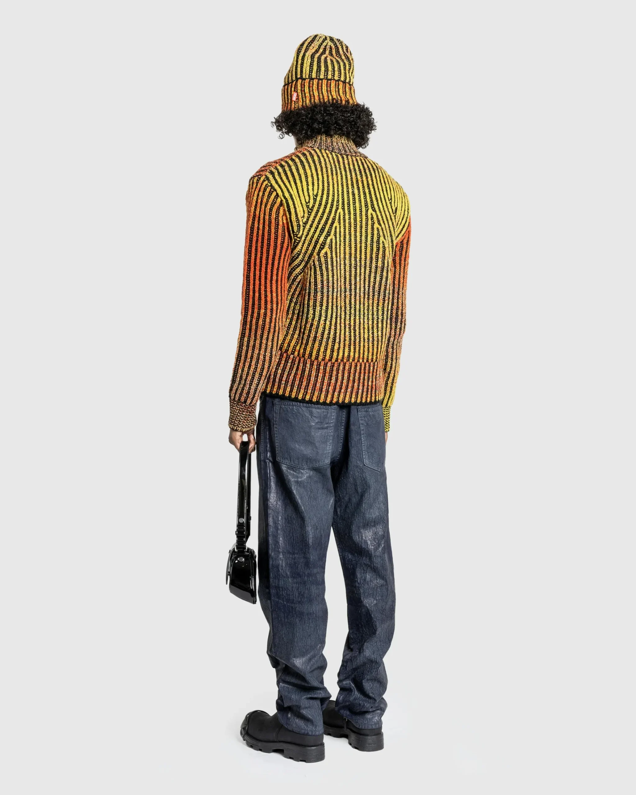 Discount Diesel K-Oakland-Zip Knitwear Scarlet Ibis scarletibis