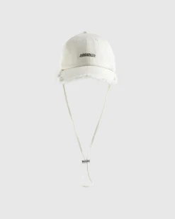 Flash Sale JACQUEMUS La Casquette Artichaut off-white