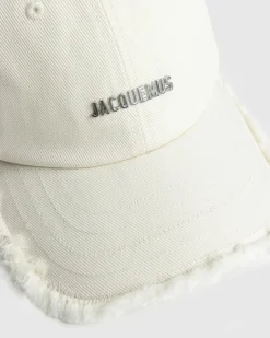 Flash Sale JACQUEMUS La Casquette Artichaut off-white