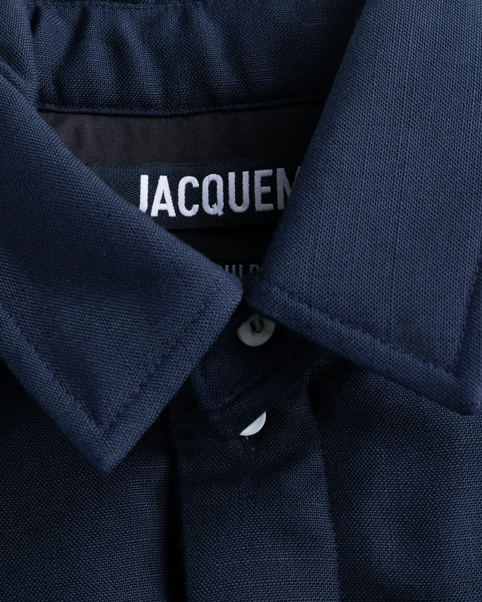 Cheap JACQUEMUS La Chemise Boulanger Dark Navy darknavy
