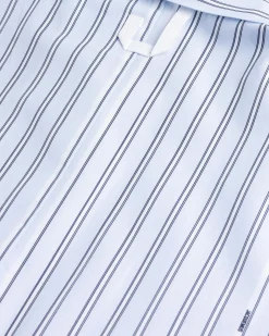 Store JACQUEMUS La Chemise Manches Courte Print Blue Stripe printbluestripe