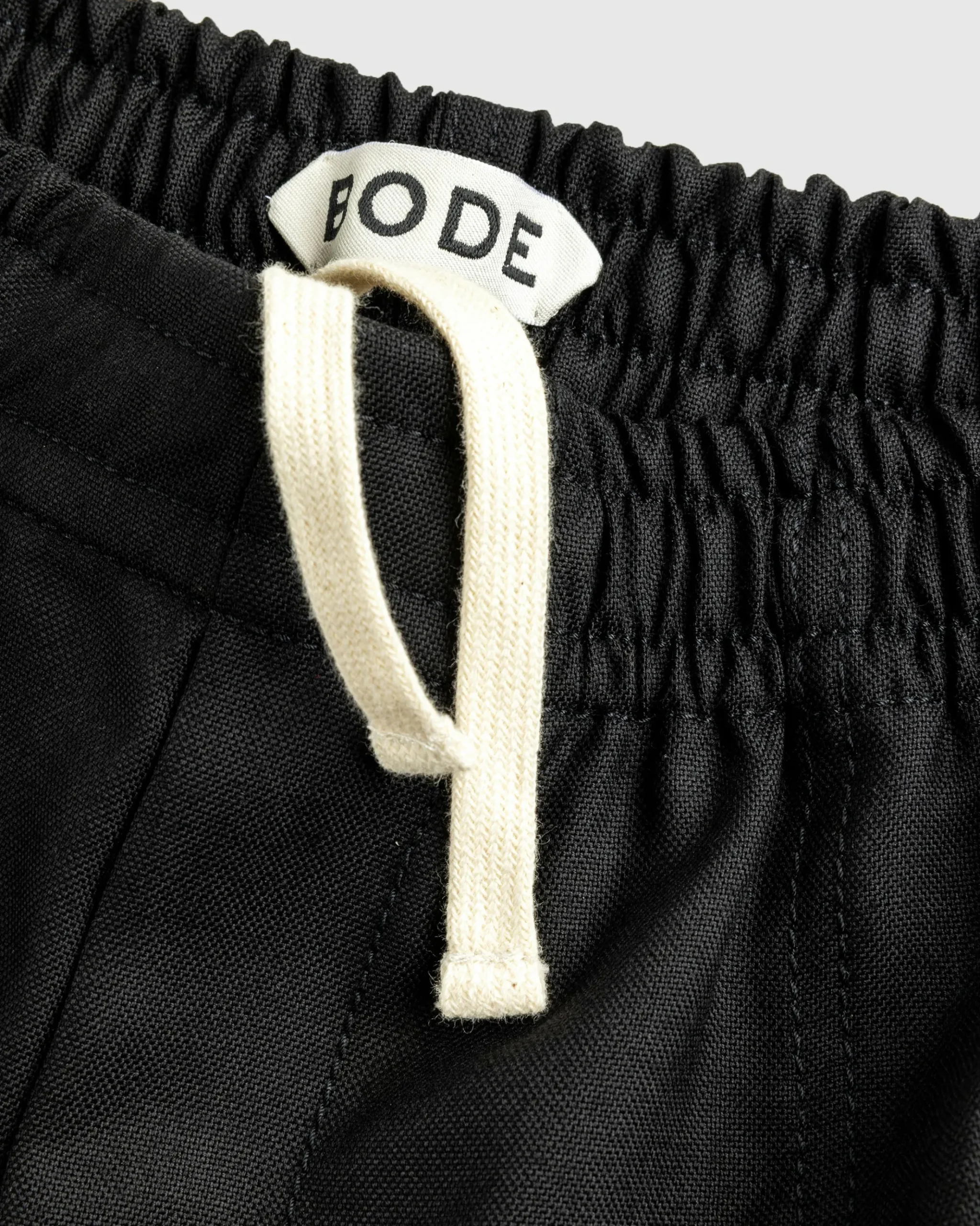 Cheap Bode Lacework Shorts black